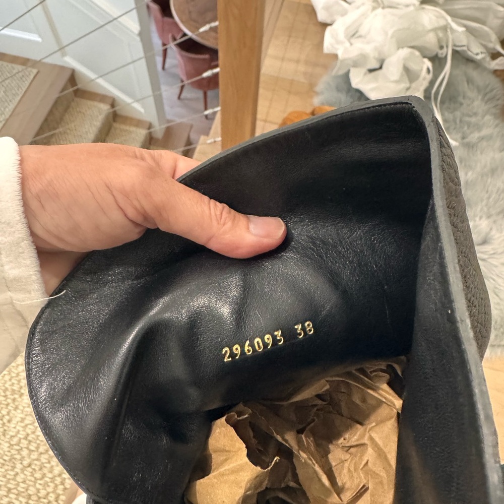 GUCCI SOHO Black Over-the-Knee Boots - Picture 6 of 8